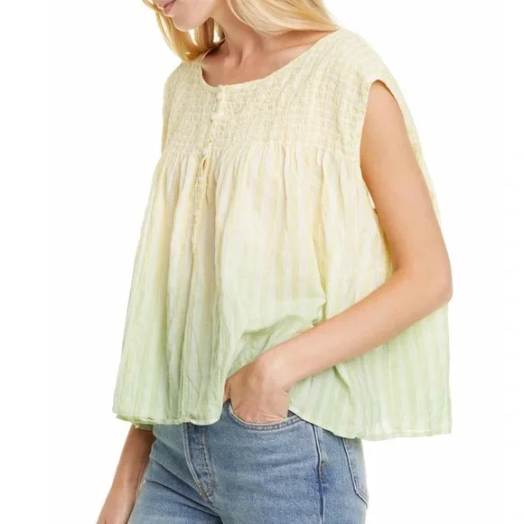 NWT free people little bit of something ombré top - Picture 3 of 3